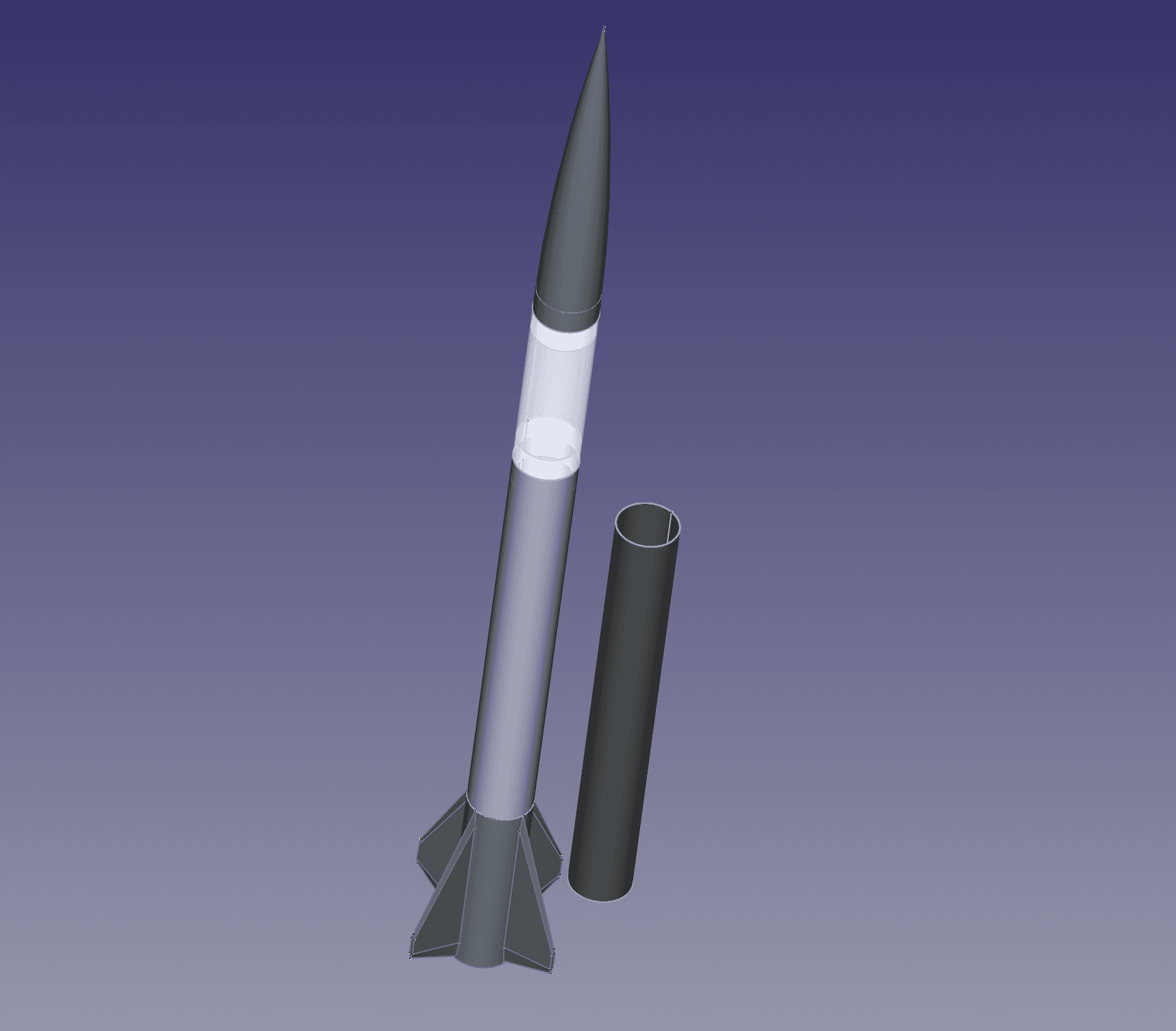 FreeCAD Rocket